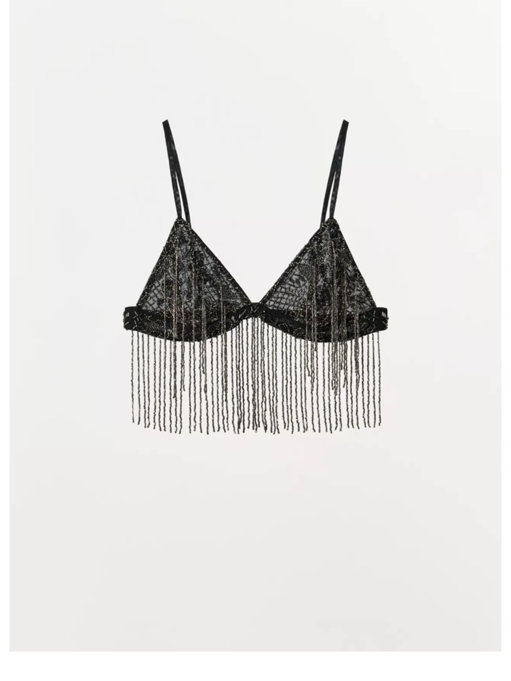 Beaded Fringe Bralette
